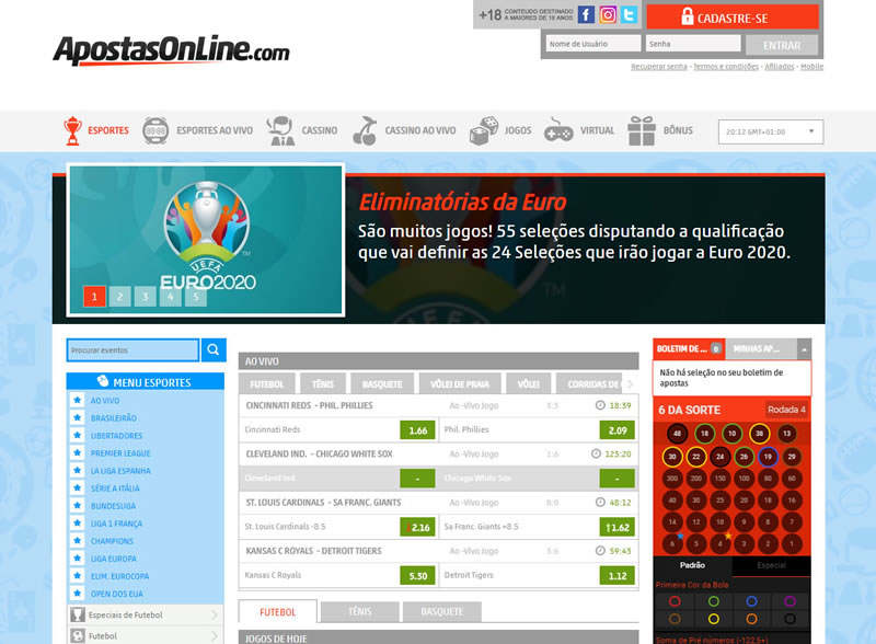ApostasOnline Bônus - 350 - Casa de Apostas