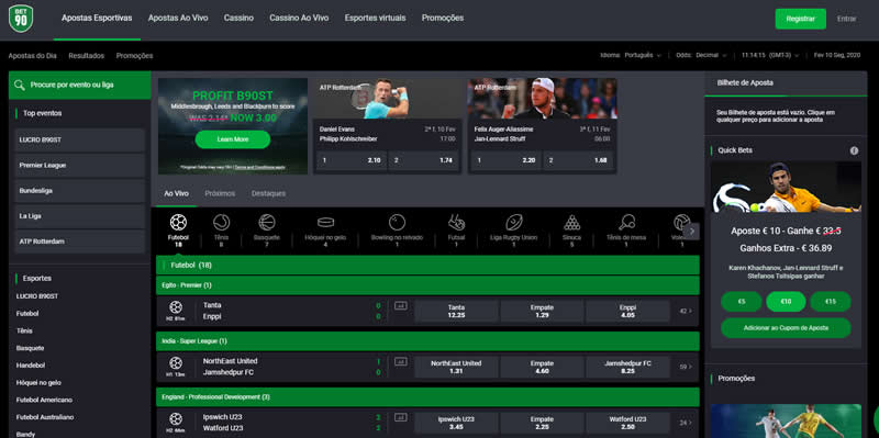 Bet90 Bônus - 400 - Casa de Apostas