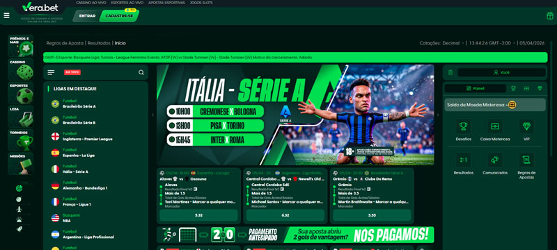 Print da Vera.bet
