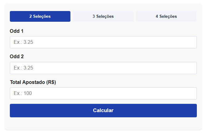 Calculadora Dutching